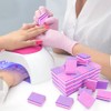50 piezas de esponja para uñas, mini limas de uñas