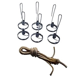 Merry Corliss Small Olive Oil Steel Elements with Wicks for Votive Jars Pack of 6