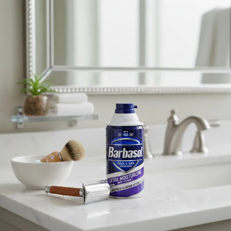 Barbasol Crema De Afeitar Extra Hidratante Con Vitamina E
