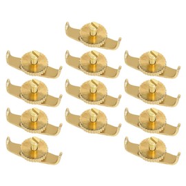 Milisten 12pcs Erhu Fine-tuning Erhu Adjustment Tools Erhu Parts Copper Erhu Fine Tuners Erhu Replacement Accessories Erhu Fine Tuners Erhu Accessories