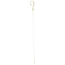 TRUSCO SFLL-100 Postcard and Flyer Hooks, Total Length: 10.8 inches (274 mm), Inner Diameter: 0.5 inches (12 mm), Pack of 100