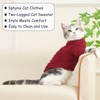 Axcimond Cat Sweater for Sphynx Cat - Warm Winter Jacket