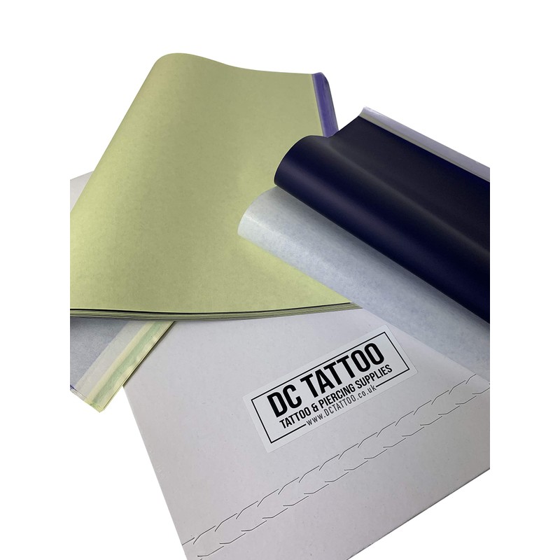 DCTattoo DCTattoo 100 X Tattoo Transfer/Thermal/Carbon/Stencil Paper
