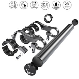 VOLO Extender Bar Aluminum Bike Handlebar Extender Cycling Extension Mount Holder for Bike Mounts, GPS Service, Headlights (223mm)