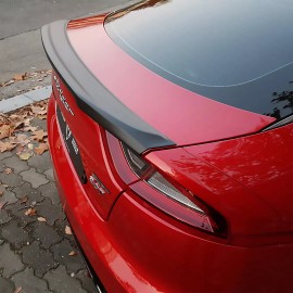 M&S EV New M&S Matte Black Rear Trunk Wing Spoiler S Type  for Kia Stinger 17-18