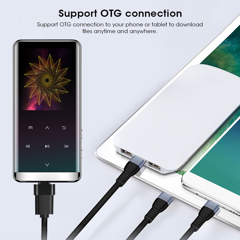 Bluetooth MP3 Player Mini MP4 Media FM Radio Recorder HIFI