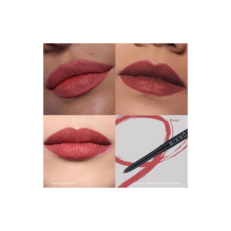Bissú Cosméticos, Delineador Retráctil Labios 05 Rosal