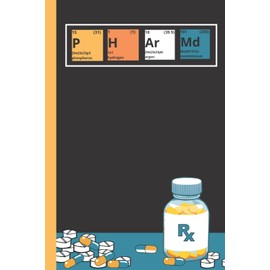 PHARMACIST NOTEBOOK: 100 Pages, 6 x 9 Inches, College Ruled Interior