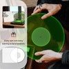 Turntable Mat Record Platter Slipmat: Greenlit Acrylic Record Player Platter