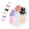 OHPHCALL 7grids Nail Charms Bow and Design for Elegant Manicure