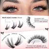 Goddvenus Wispy Lash Clusters Kit Cluster Eyelash Extensions Natural Lash