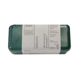 R&F Artist Encaustic Paint, Viridian, 104 ml