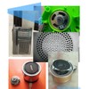 Fielect DIY Speaker 1W 8 Ohm 57mm Diameter Round Shape