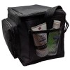 Ensign Peak 6 Pack Lunch Cooler with Side Pockets Black