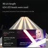 INKEE GC30C 30W RGB Inflatable LED Tube Light, Magnetic Portable