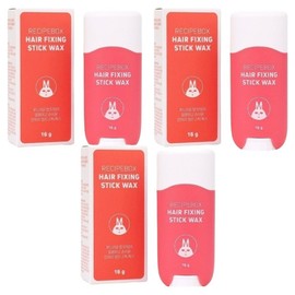 Recipe Box Fine Hair Fixing Stick Hair Wax, 16g, 3 Pieces / 레시피박스 잔머리 픽싱 스틱 헤어왁스, 16g, 3개