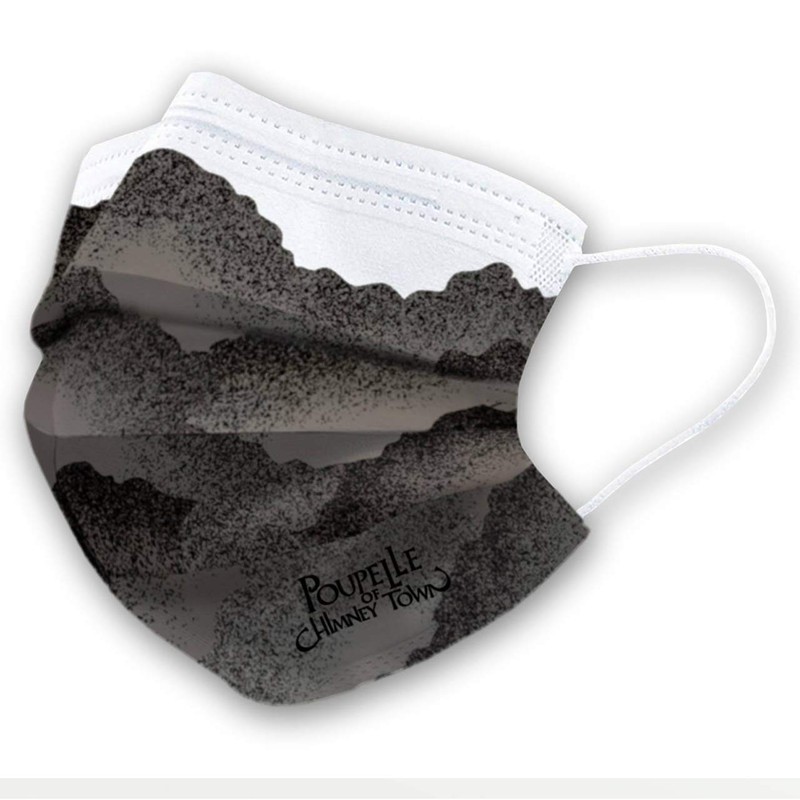 BIANTE "Pupel in Entsu Town" Design, Medical Use, Non-Woven Mask,