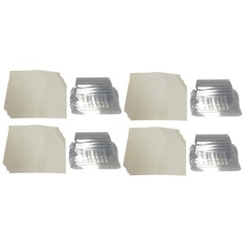 Operitacx Folder 400 Pieces File Labels for Hanging File Folder Document Stand Document Holder Organiser Hanging Clip Quick Train Clip Folder