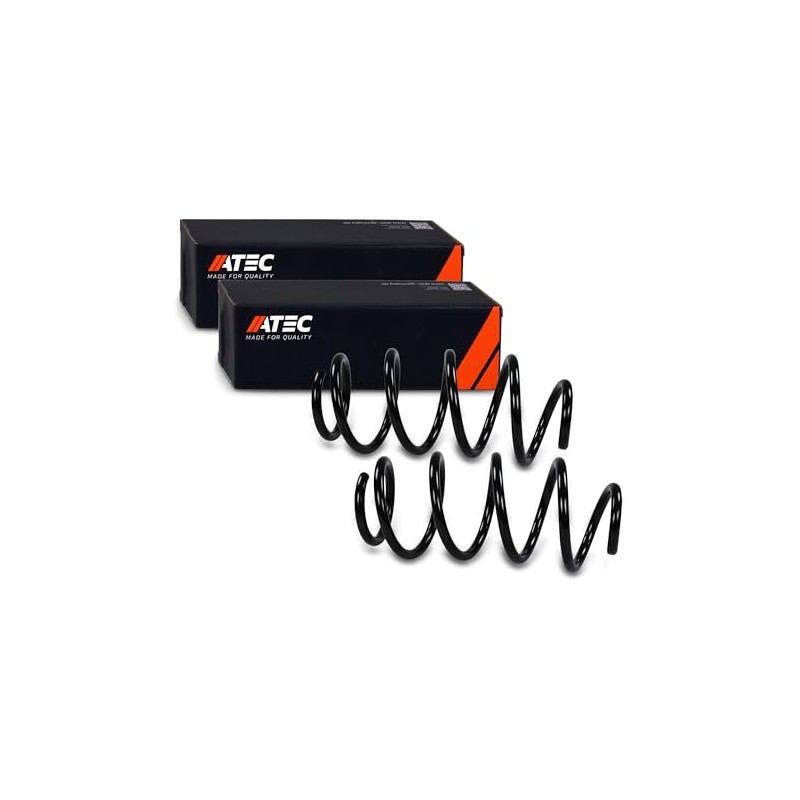 ATEC Germany 2 x Suspension Springs Front Coil Spring Left