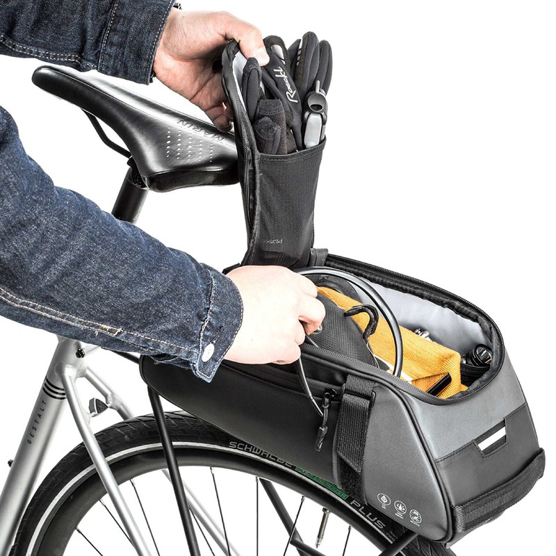 Multifunctional Rear Rack Bag Waterproof Bike Rack Seat Bag Outdoor