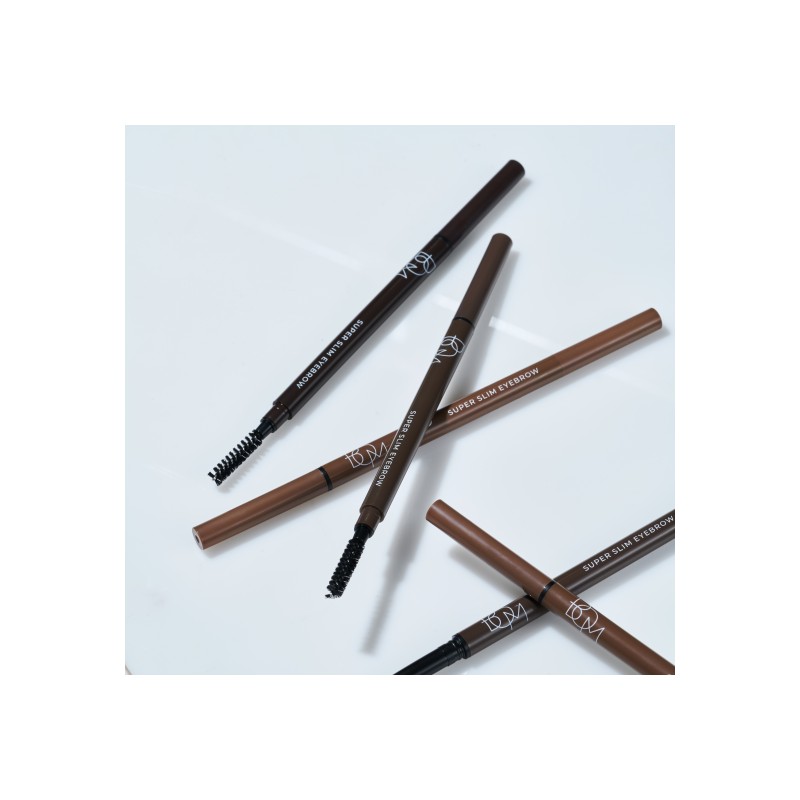[1+1] BOM Super Slim Eyebrow - #02 Rich Brown /