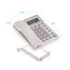 Desktop Corded Landline Phone Fixed Telephone with LCD Display Mute/