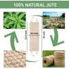 Estropajo de Espalda para Ducha MARRASSA de Yute Natural y