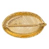 Golden Leaf Ring Holder Jewelry-Dish - Engagement Decor Jewelry Dish