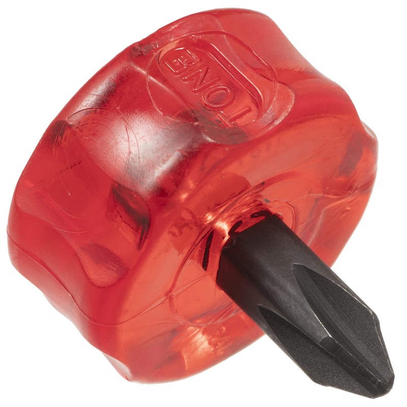 Tone SSD-P2 Super Mini Stubby Screwdriver, Red (+) No. 2