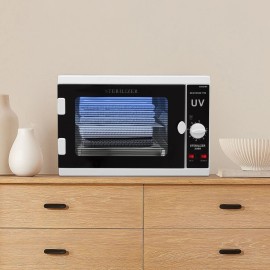 Ozone + UV Sterilizer Cabinet Beauty Salon Lab Dental Disinfection Box 110V 12L