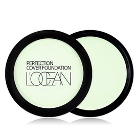 Partner_Reference L’Ocean Cover Foundation No. 20 Aqua Light Green 1ea / 로쎄앙 커버파운데이션 20호 아쿠아라이트그린 1개