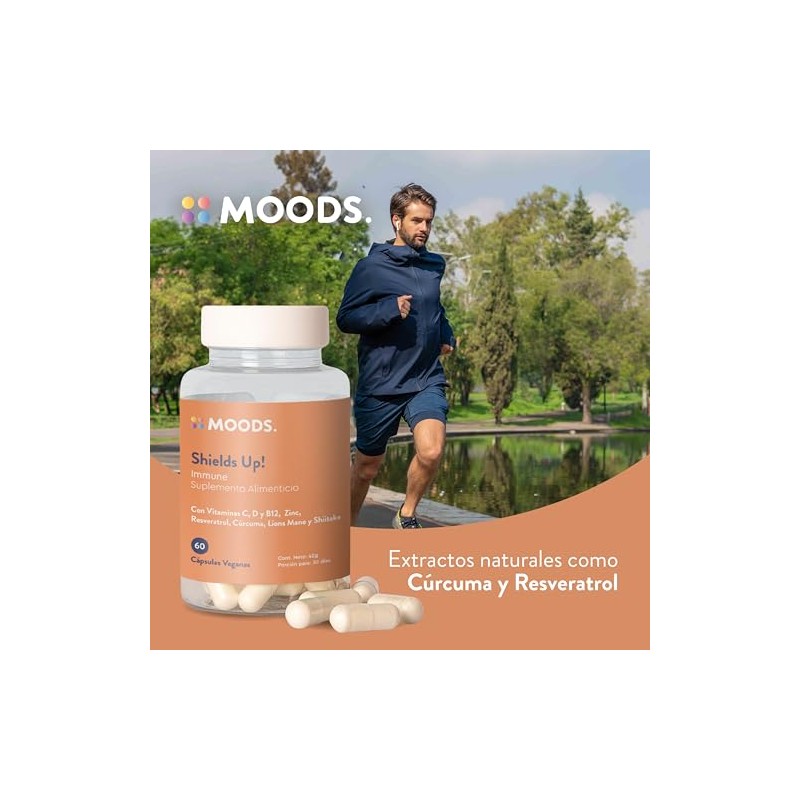Suplemento con Vitamina C, Zinc y Vitamina D3 para Sistema