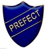 Emblems-Gifts Prefect Shield Shape Badge ideal for schools (Blue)