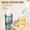 GAOY GAOY 20ml 2 Pcs Cuticle Care Kit with Rhinestone