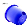 Buckets ECO-Plastic, 3 Pack Made in U.S.A. Ergonomic Bottom and