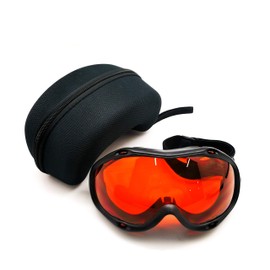 MCWlaser 190-540nm Laser Safety Glasses Goggles OD5+ For UV light Violet Blue Green Laser 405nm 445nm 450nm 473nm 532nm Absorption Type EP-3 Style 10