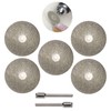 5Pcs Cutting Wheels Cutting Discs 35mm for Tungsten Electrode Sharpener