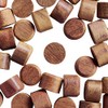 WidgetCo 1/2" Ipe Plugs, 100% Natural Ipe, Outdoor Ironwood Decking Plugs, Chamfer Bottom for Easy Install, Bulk Available (Qty 100)