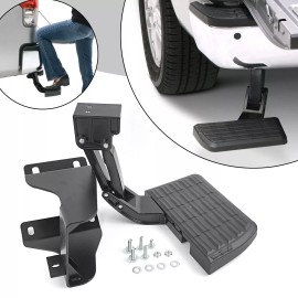 VEHITO Rear Bedstep Retractable Bumper Truck Tailgate Step Fit For Ford F150 2015-2020