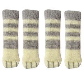 東洋ケース いす 脚カバー 騒音・傷防止 ねこあしのチェアソックス 4枚(椅子1脚分) ねこ(さばとら) CSK-NA-03