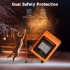 TLOG outdoor propane heater，18,000 BTU Portable Liquid Propane Gas Heater