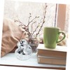iplusmile Reflective Disco Ball Duck Ornament for Home Office for