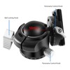 Panoramic Tripod Head Dual Panorama Low Gravity 360 Degree Rotating