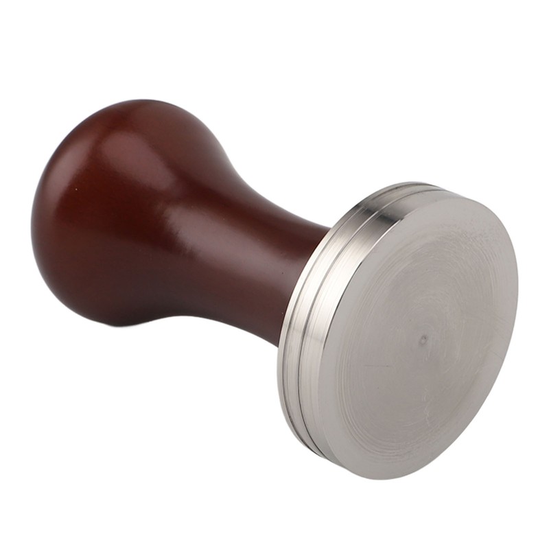 Coffee Tamper with Wooden Handle Easy To Operate Outstanding Extraction