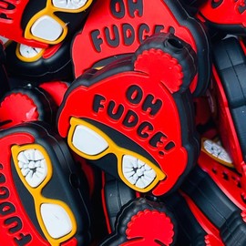 Oh Fudge! Silicone Focal Beads | Christmas Beads