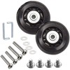 Suitcase Luggage Wheel Replacement Kit Universal Rubber Wheels Swivel Bearing