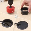 10PCS Desk Grommet, Table Cable Grommet 60mm with Hole Saw,