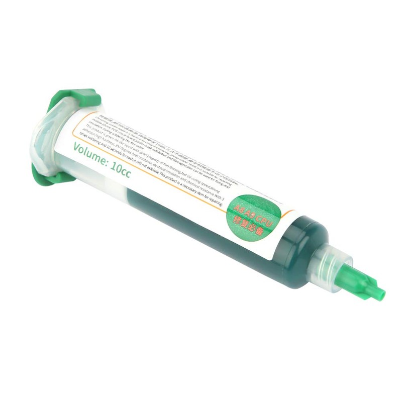 Kadimendium 2Pcs Light Curing Solder Mask Ink Green BGA PCB