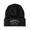 USmania Yosemite National Park Embroidered Beanie Winter Hat (Black)