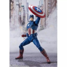Bandai Avengers Infinity Captain America S.H.Figuarts Action Figure New in Box
